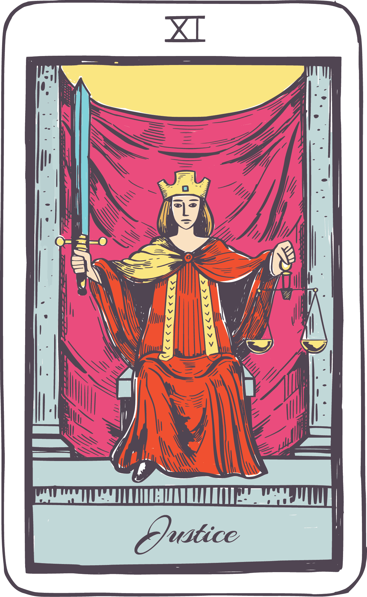 Justice Card Love in Tarot Readings