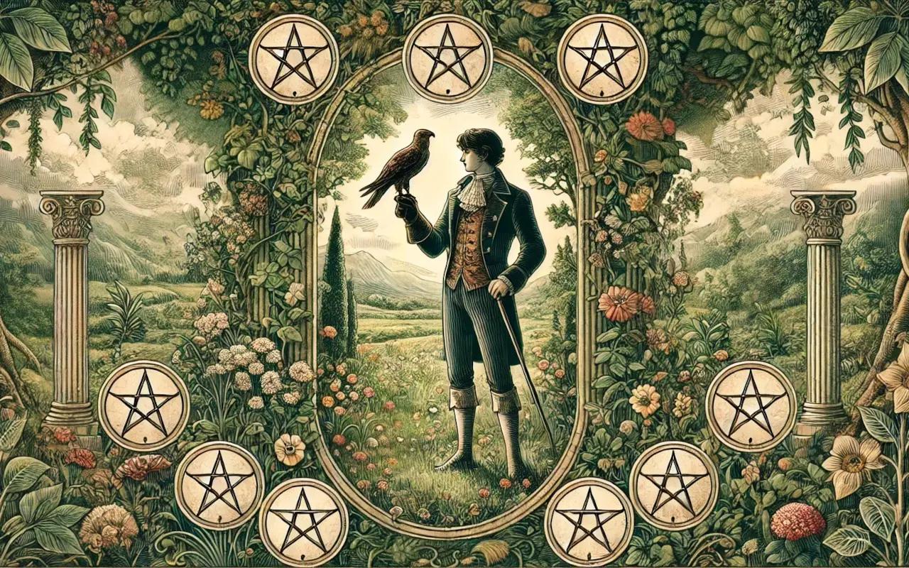 What is the Nine of Pentacles meaning?