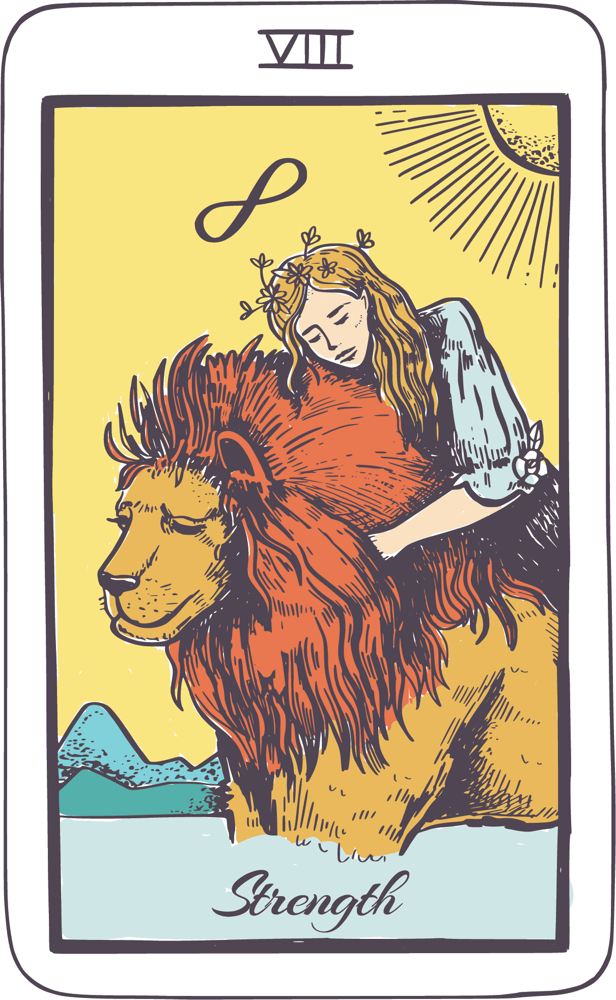 Strength Love in Tarot Readings