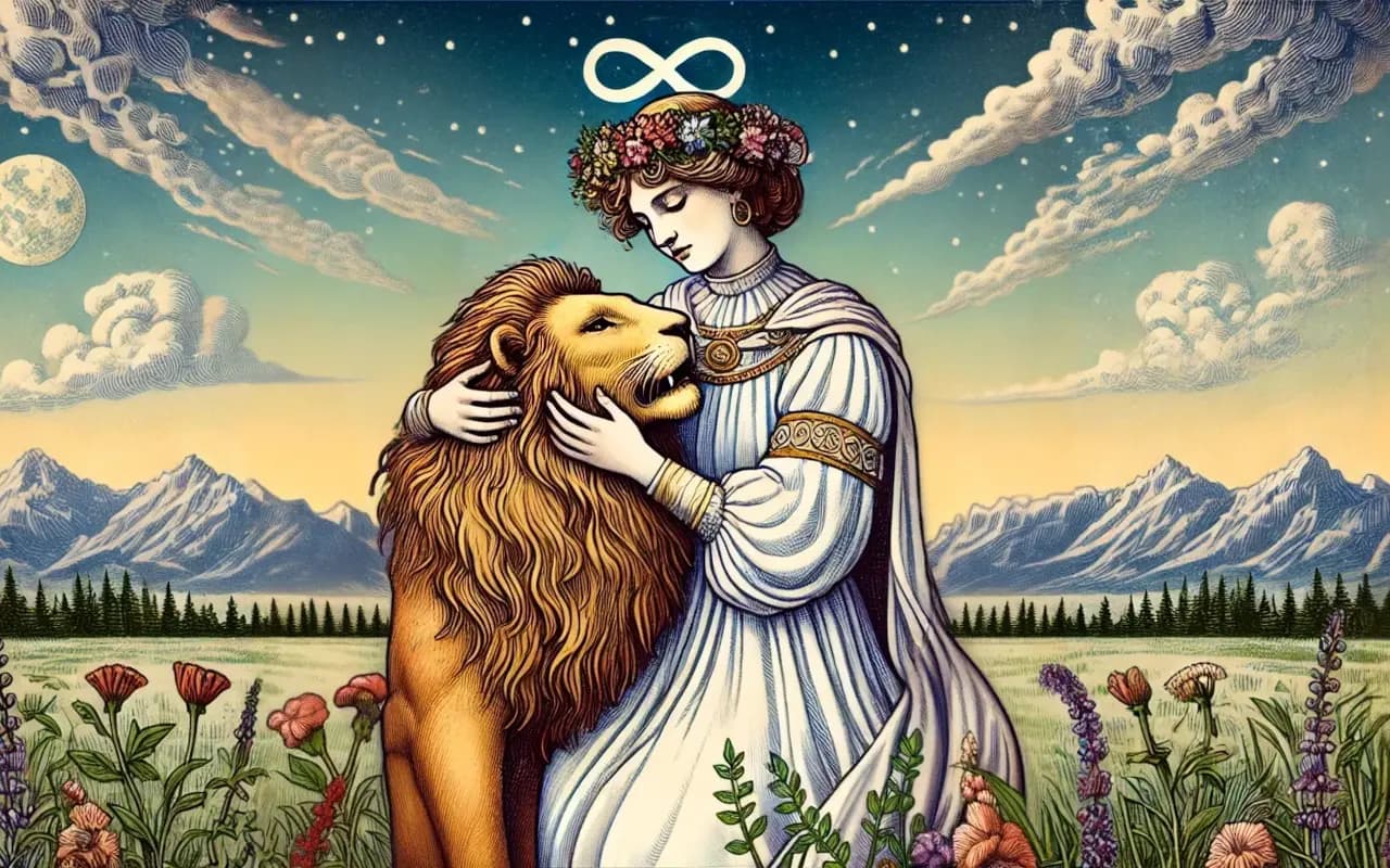 Strength Love in Tarot Readings