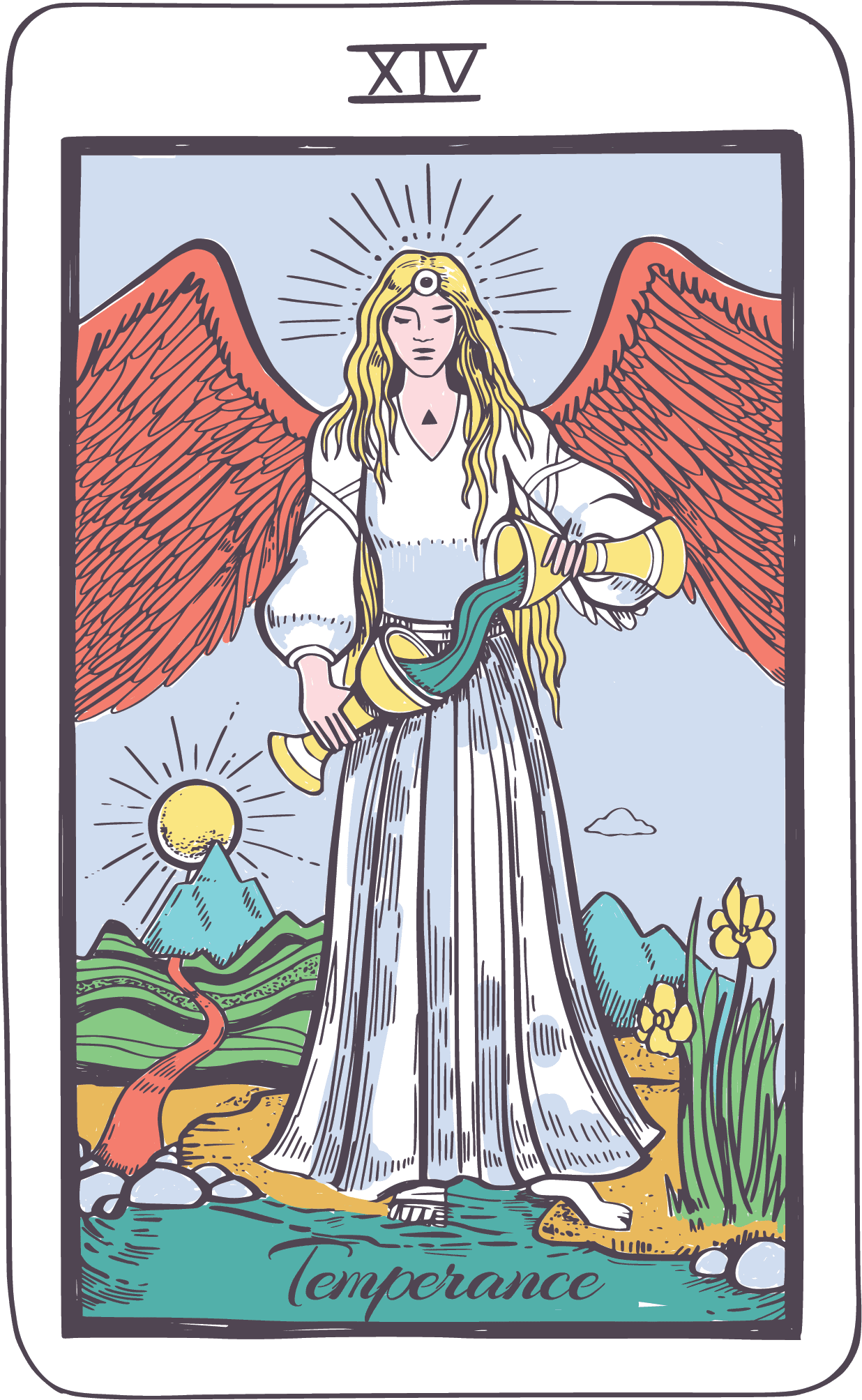 Temperance Tarot Advice Meaning