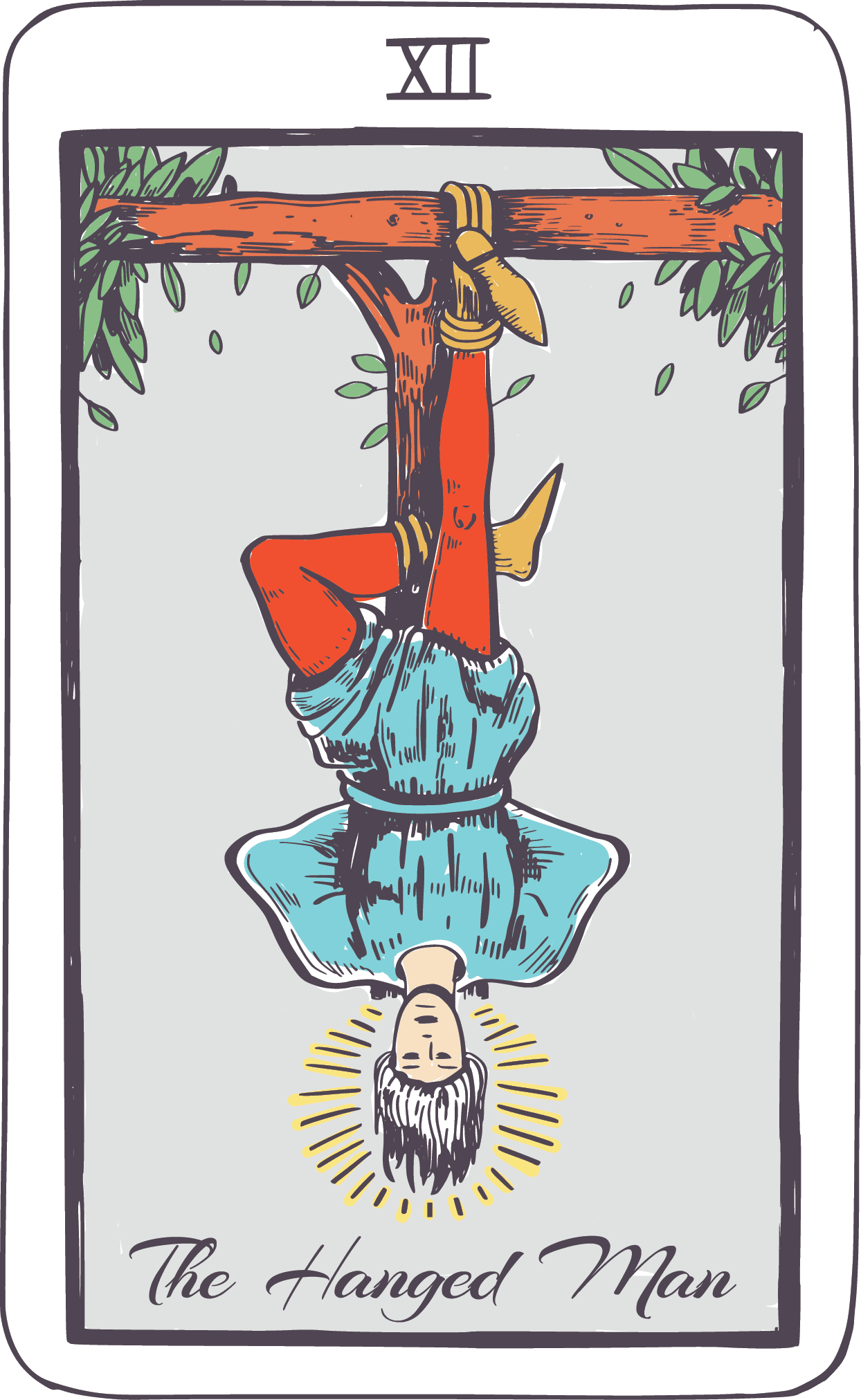 The Hanged Man as Yes or No